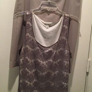 Banana Republic top and skirt